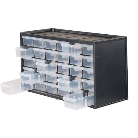 Stanley Stanley 14.38 in. W X 8.38 in. H X 6.125 in. D Bin System Polypropylene 30 compartments Black/Clear STST40730